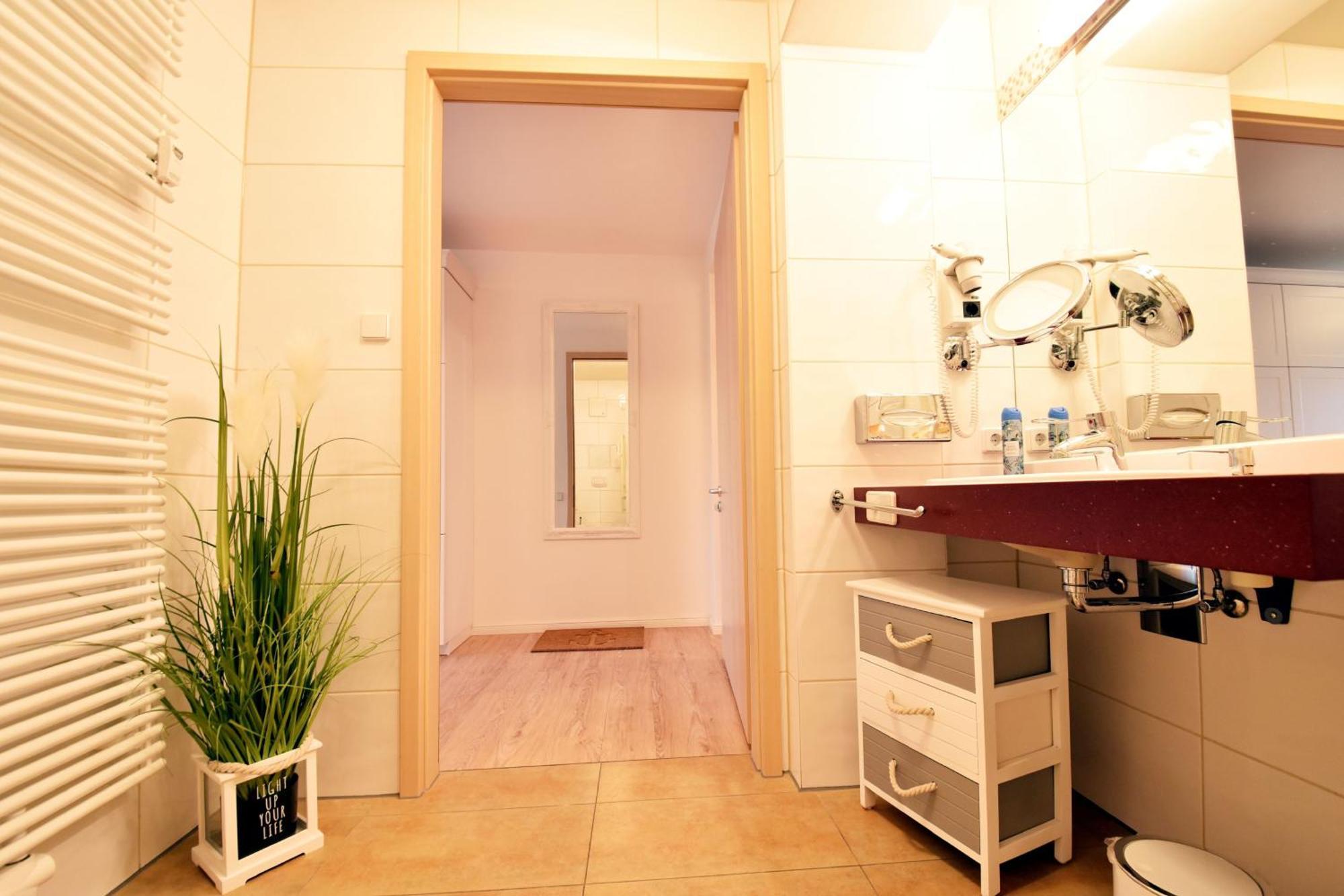 Ferienwohnung Traumduene Im Ostseebad 바베 외부 사진