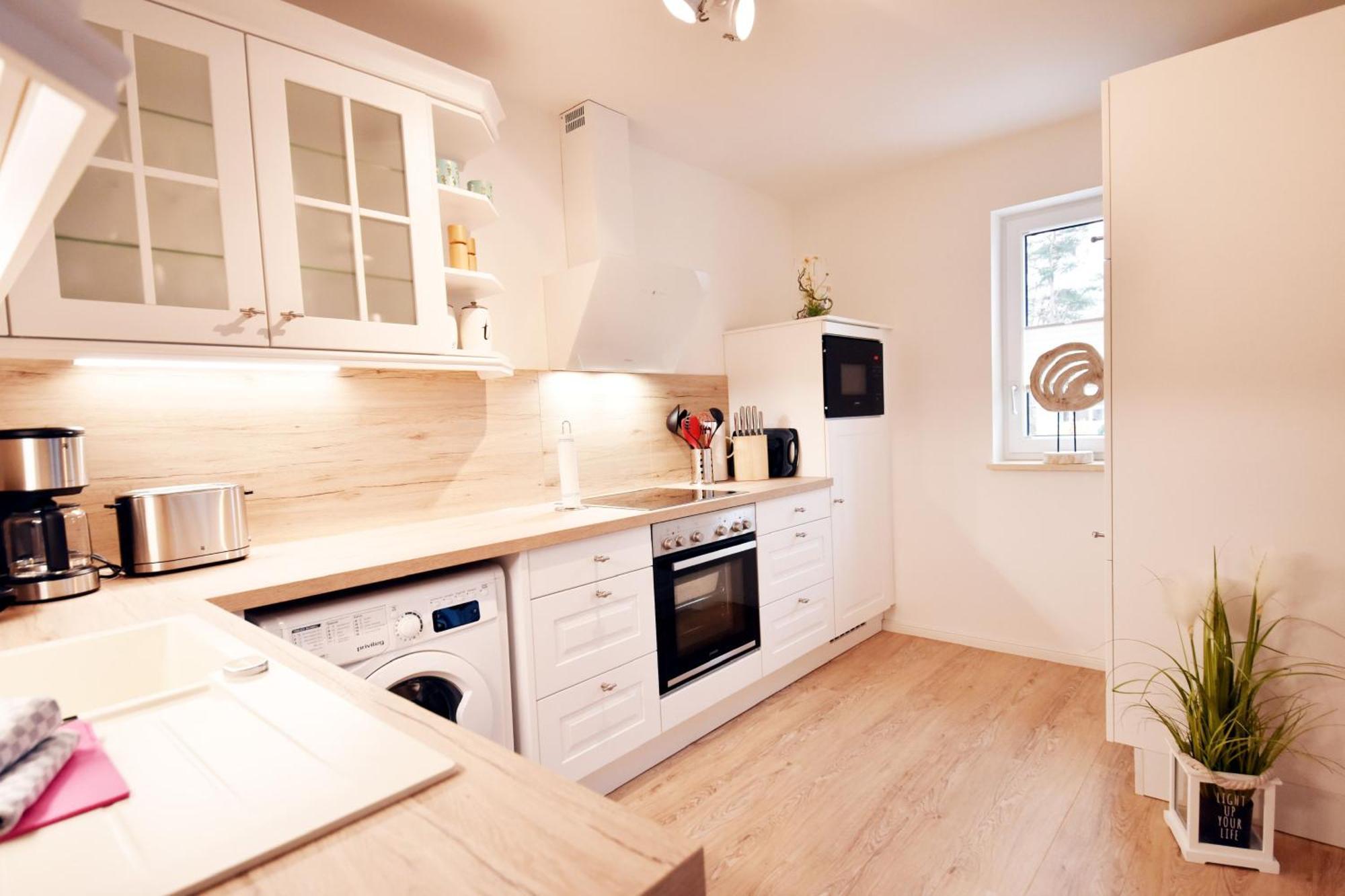 Ferienwohnung Traumduene Im Ostseebad 바베 외부 사진