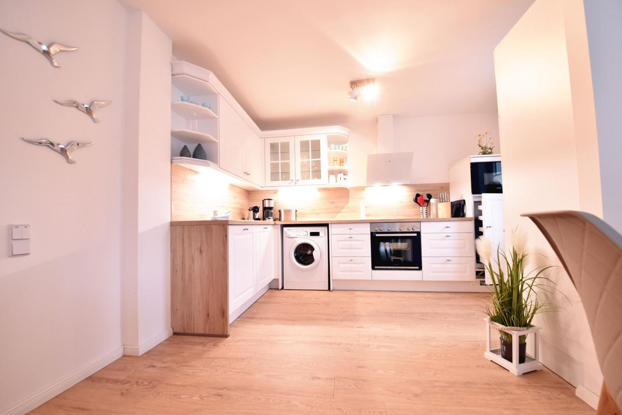 Ferienwohnung Traumduene Im Ostseebad 바베 외부 사진
