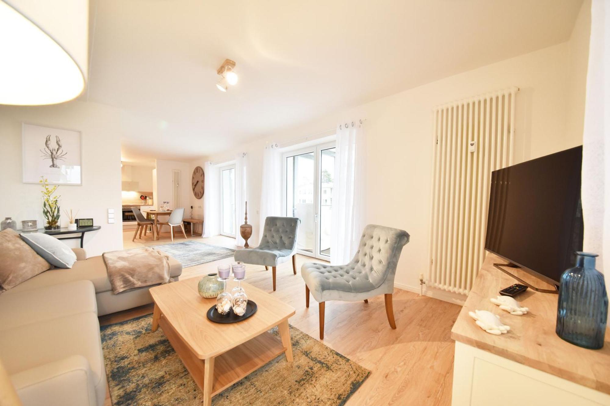 Ferienwohnung Traumduene Im Ostseebad 바베 외부 사진
