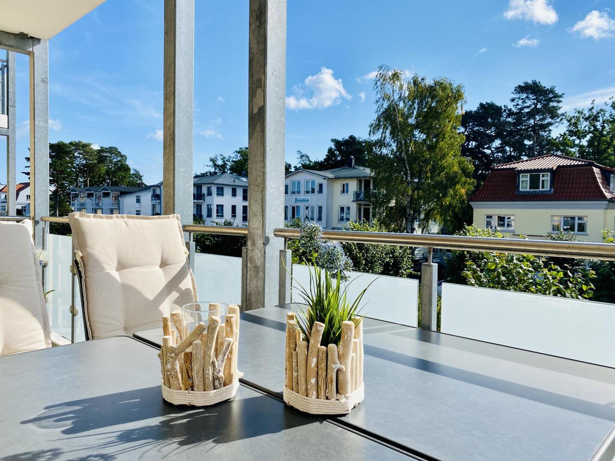 Ferienwohnung Traumduene Im Ostseebad 바베 외부 사진
