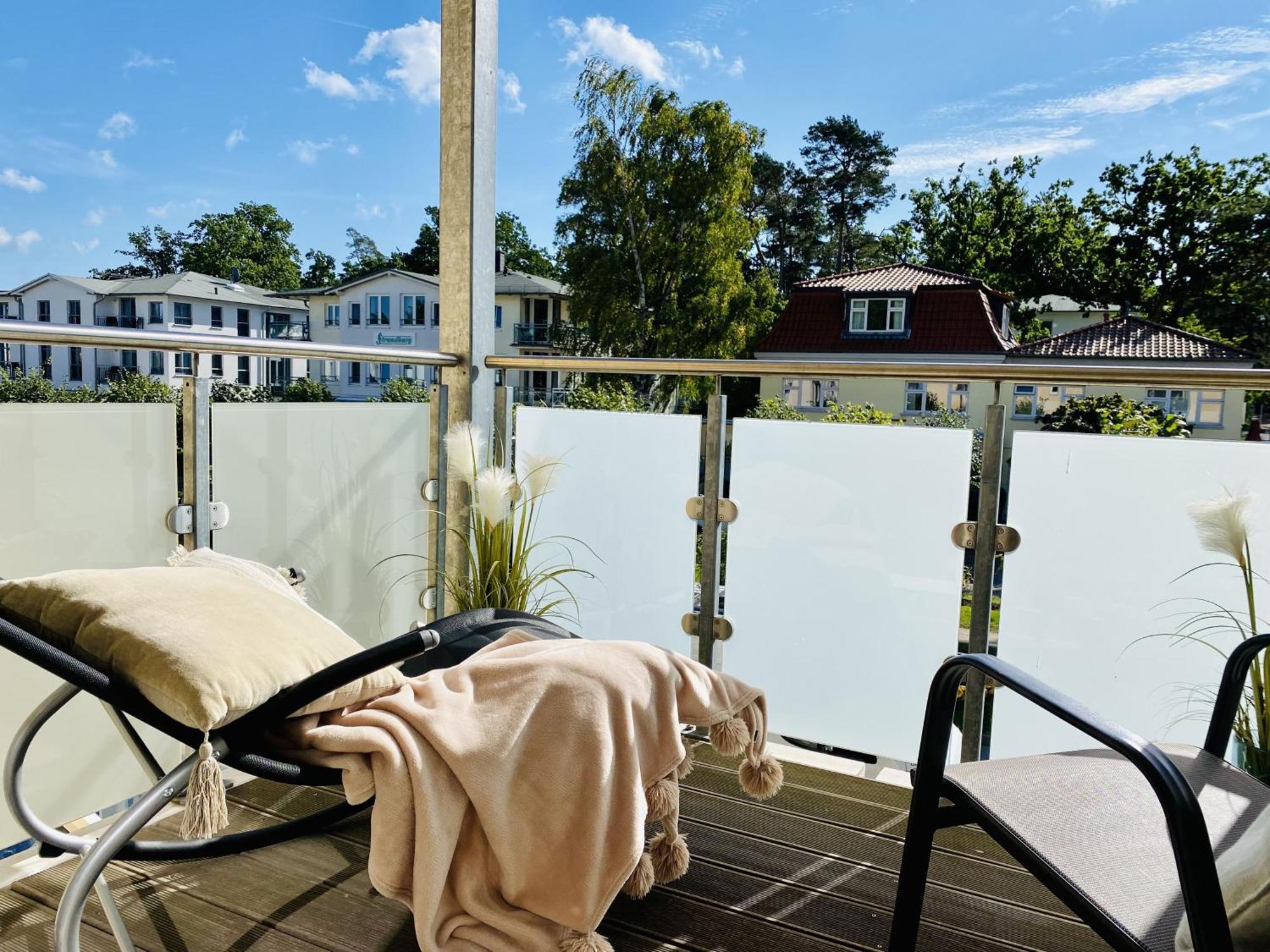 Ferienwohnung Traumduene Im Ostseebad 바베 외부 사진